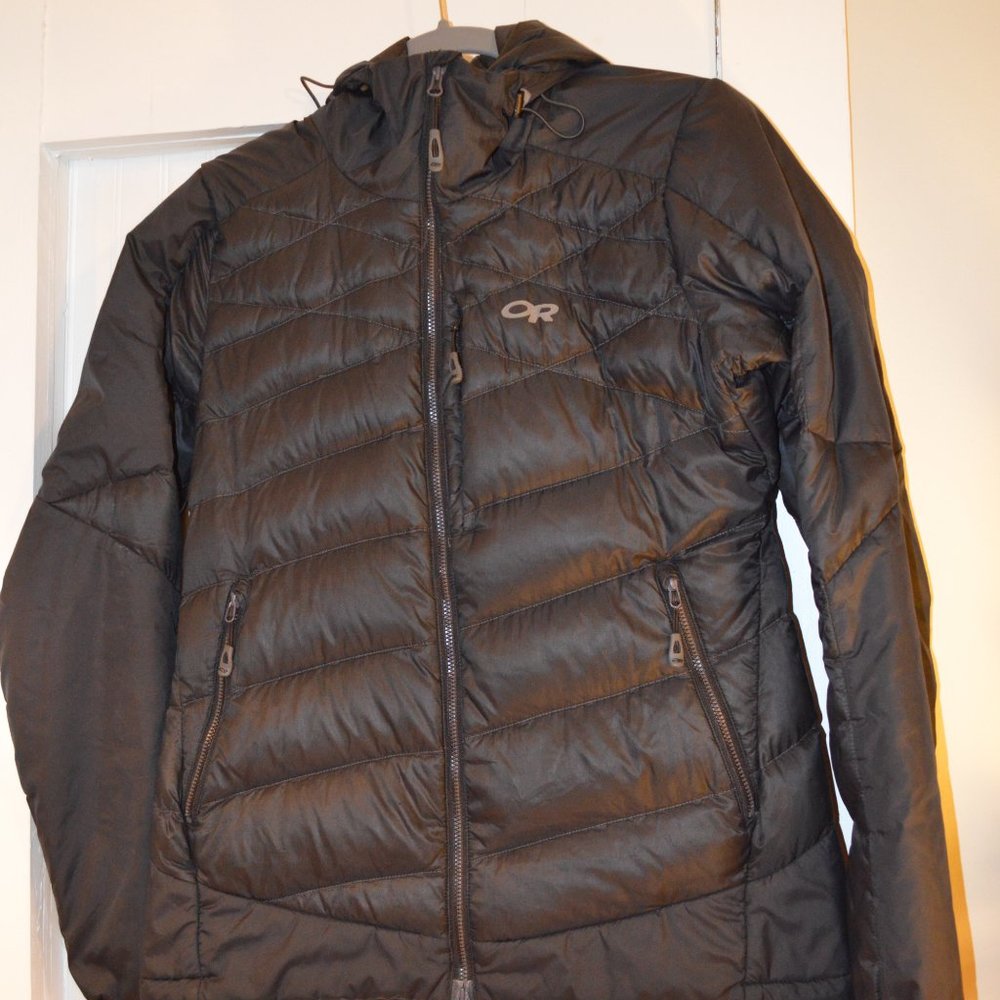 Outdoor Research - Down puffy jacket with hood - Size Medium